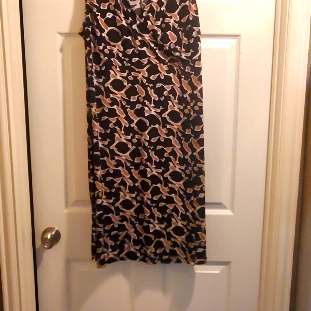 Mock Wrap Dress